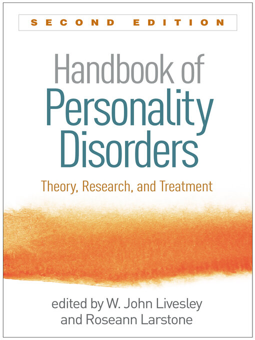 Title details for Handbook of Personality Disorders by W. John Livesley - Wait list